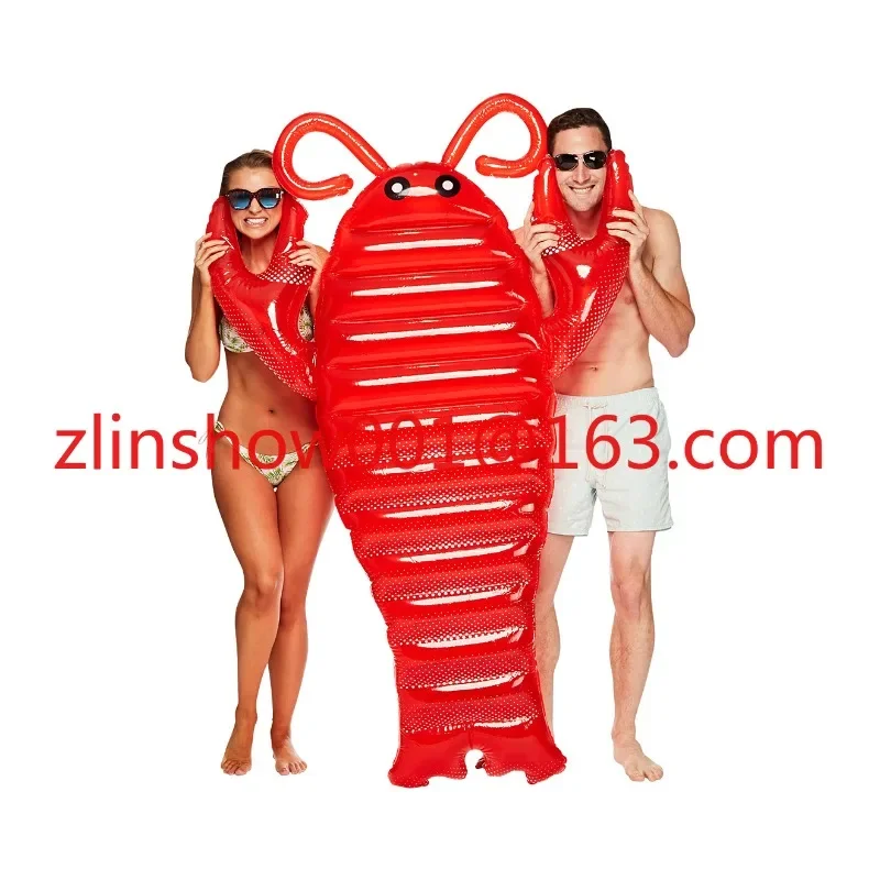 Inflatable Lobster Rings Thickened Swimming Floating Bed Floating Board