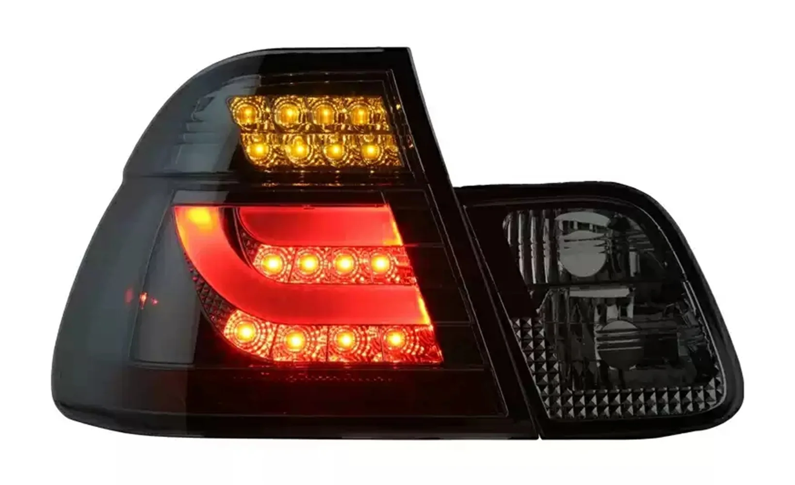 LED Rear Bumper Light Retrofit Taillight Assembly for Bmw 3 Series E46 Sedan 318 325 2001-2004