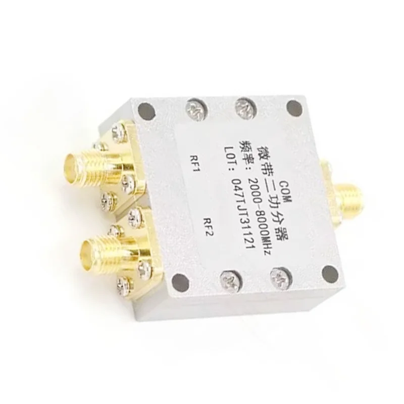 【T07A】SMA RF Microstrip Amplificatore di potenza 2000-8000 Mhz Divisore di potenza 2-8 GHZ Divisori di tipo N Combinatore RF