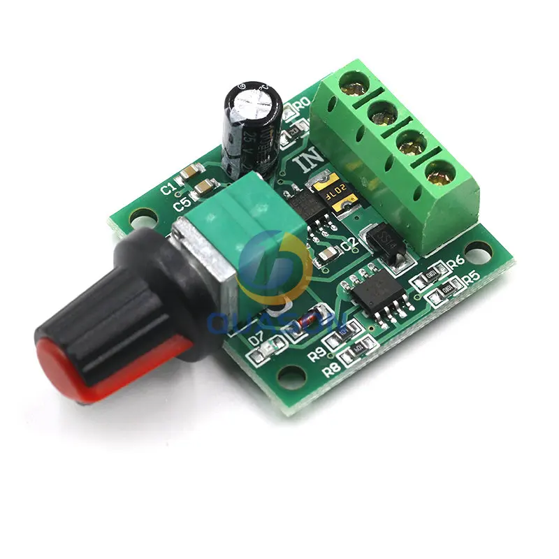 30W 2A DC 1.8V -15V PWM Motor Speed Controller Regulator Low Voltage Fan Speed Control Switch PWM Adjustable Drive 5V 12V