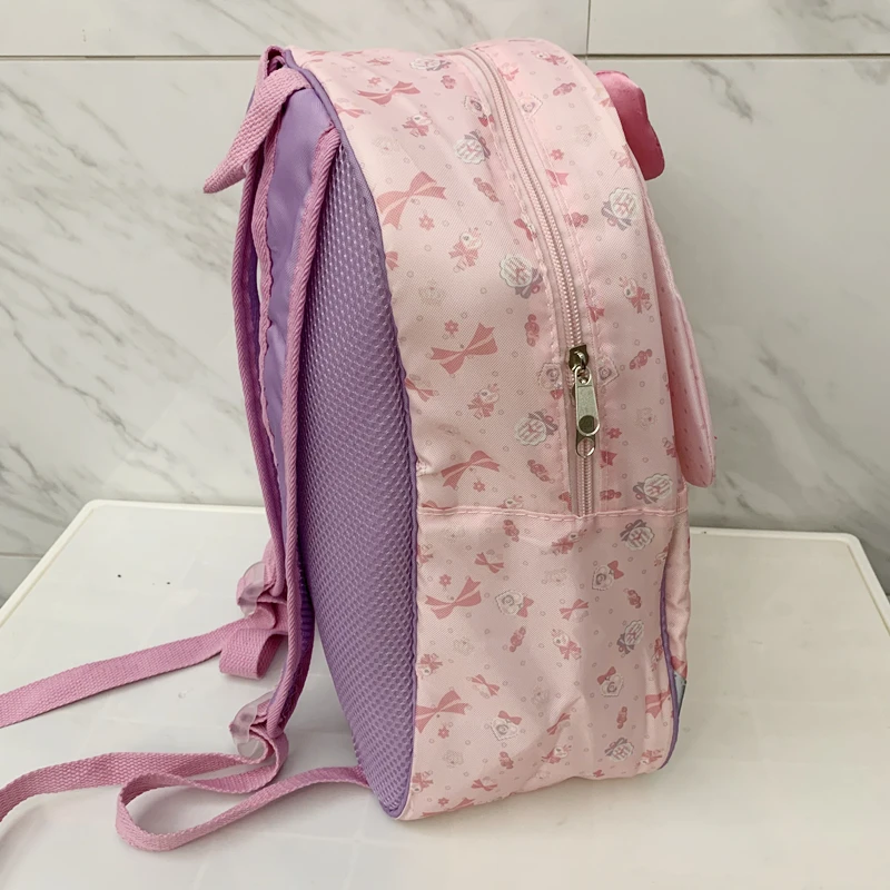 Cute Bonbonribbon Backpack Pink Children School Bags for Girls Anime Bunny Kawaii School Backpack Bagpack