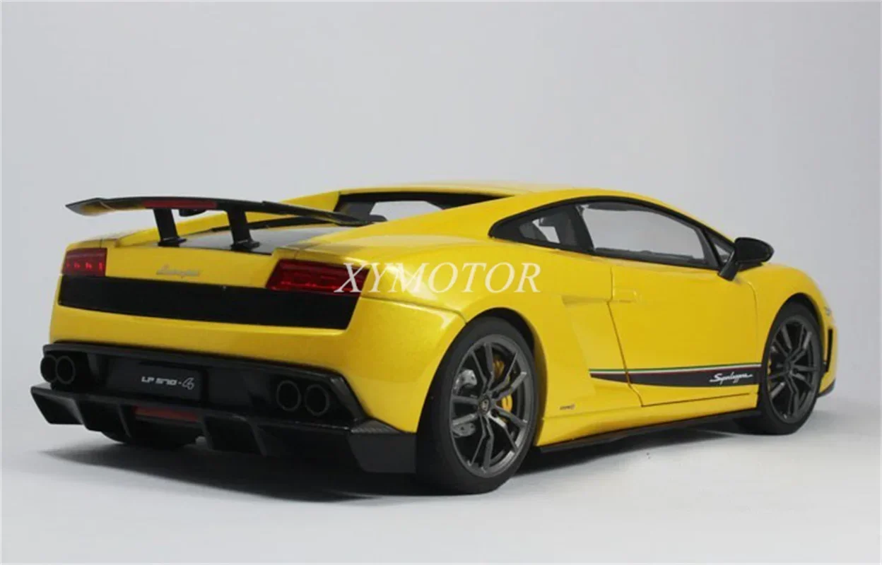 Autoart 1:18 For Lamborghini Gallardo LP570-4 Diecast Model Car Yellow/Orange/Red/Gray Kids Toys Hobby Gifts Collection Display