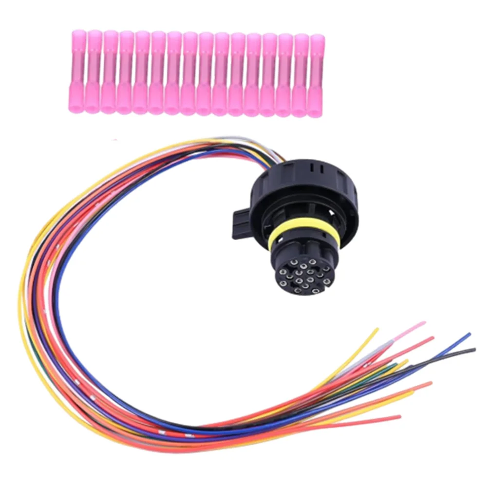 For Chevrolet Ford GMC 6L80E 6L90E 6R60 6R75 6R80 External Harness Repair Kit Pigtail Wiring Plug In Connector 350-0168 1292813
