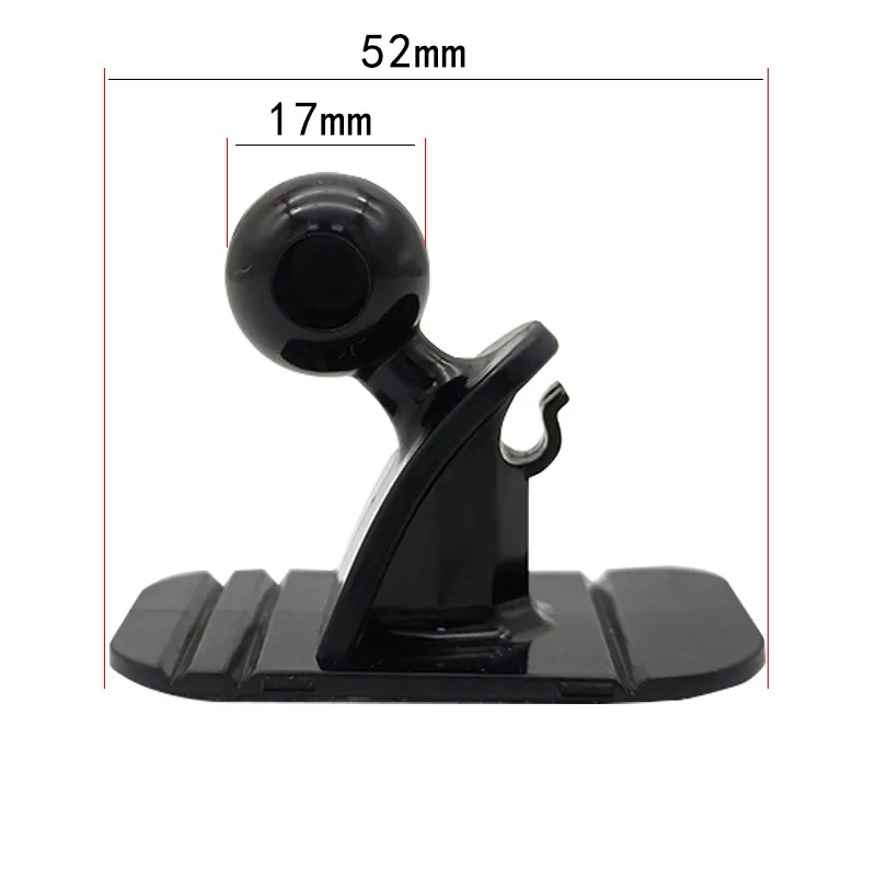 17mm Ball Head Car Phone Holder Universal Sticker Car Dashboard Suction Base for Magnet Mobile Phone Stand Car Charger Bracke