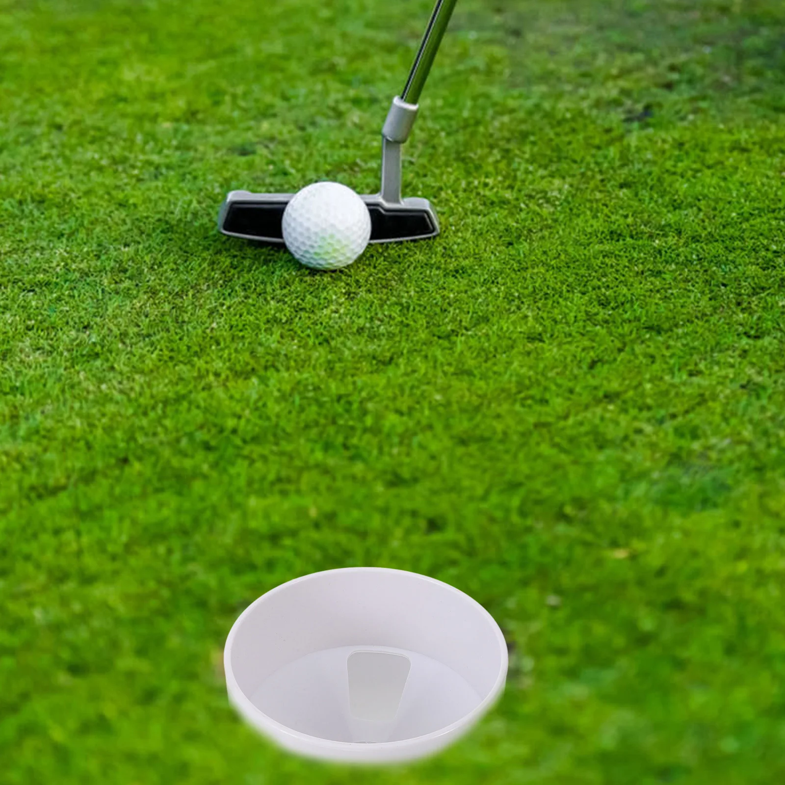 

Golf Putting Cup ABS Material Multi-Hole Drainage Durable Golf Practice Turf Insert Green Cup Replacement Outdoor Golfing Supply