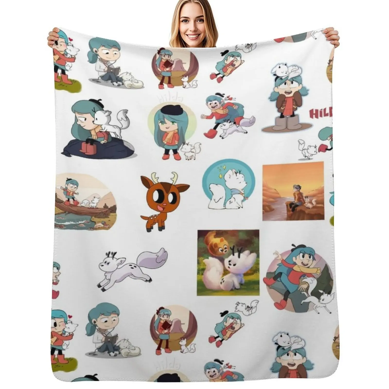 Все серии Netflix Hilda, Hilda Twig, Hildanetflix, Hilda Netflix, мультфильм Hilda Twig, детский мультсериал Twig, Спящая Twig, плед