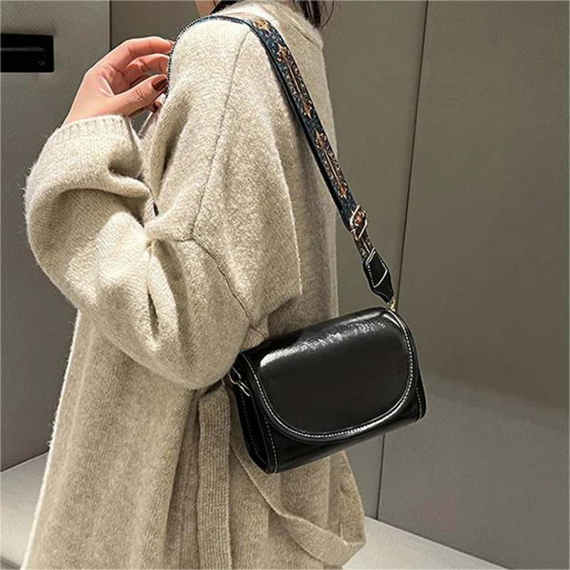 New Women S Retro Fashionable Casual Simple Shoulder Bag Crossbody Bag