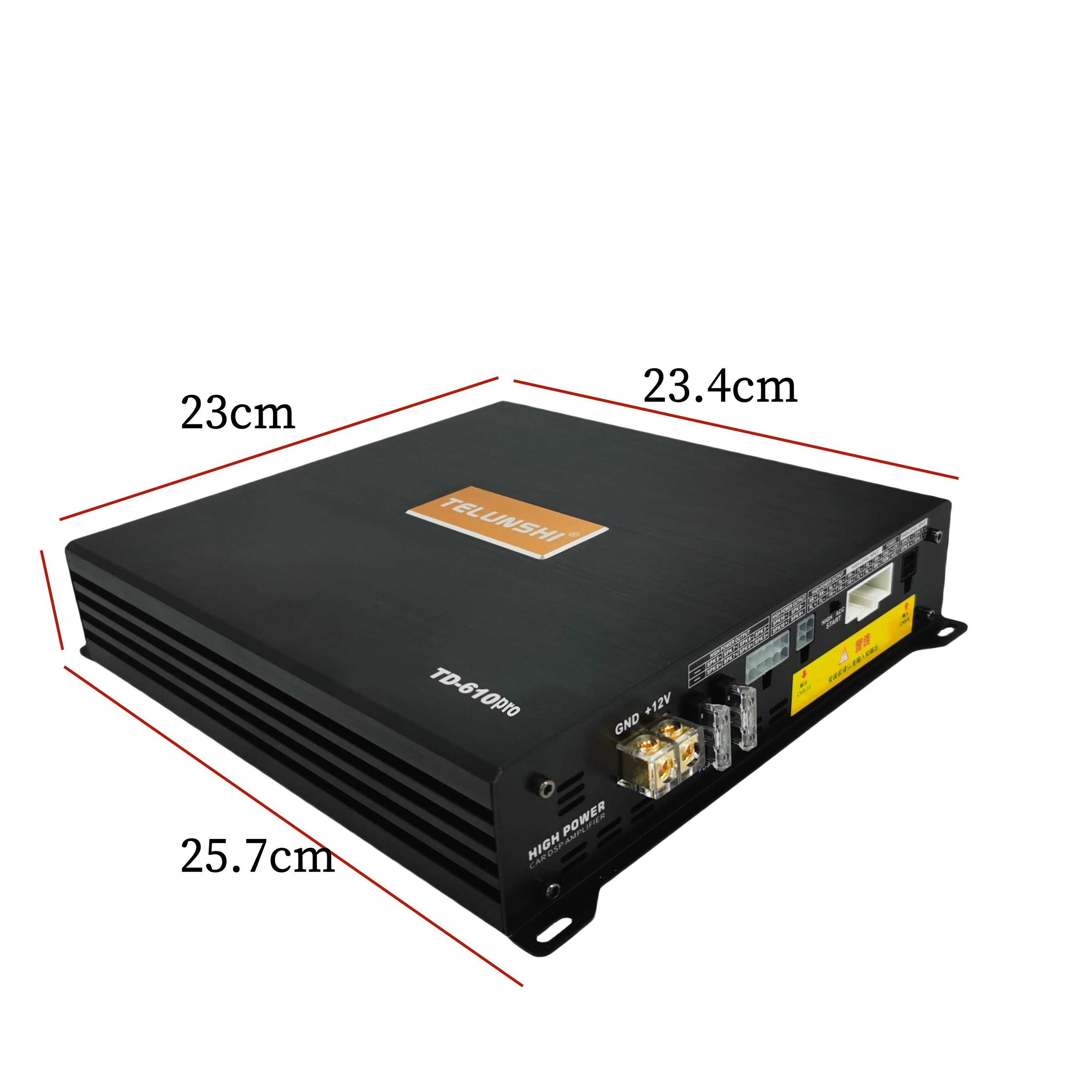 10-Channel Active Subwoofer Set with Class AB Working Voltage 10V-15V Car Audio Speakers
