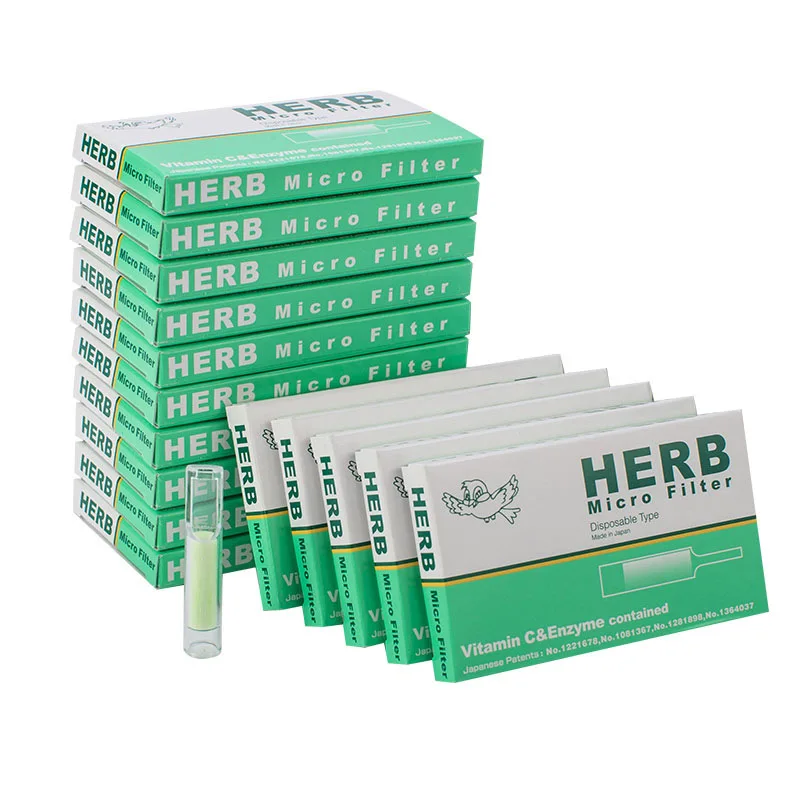 HERB Japan Imports High-End Cigarette Filters, Two Types of universal Cigarette Filters, Cigarette Accessories, Men's Gifts