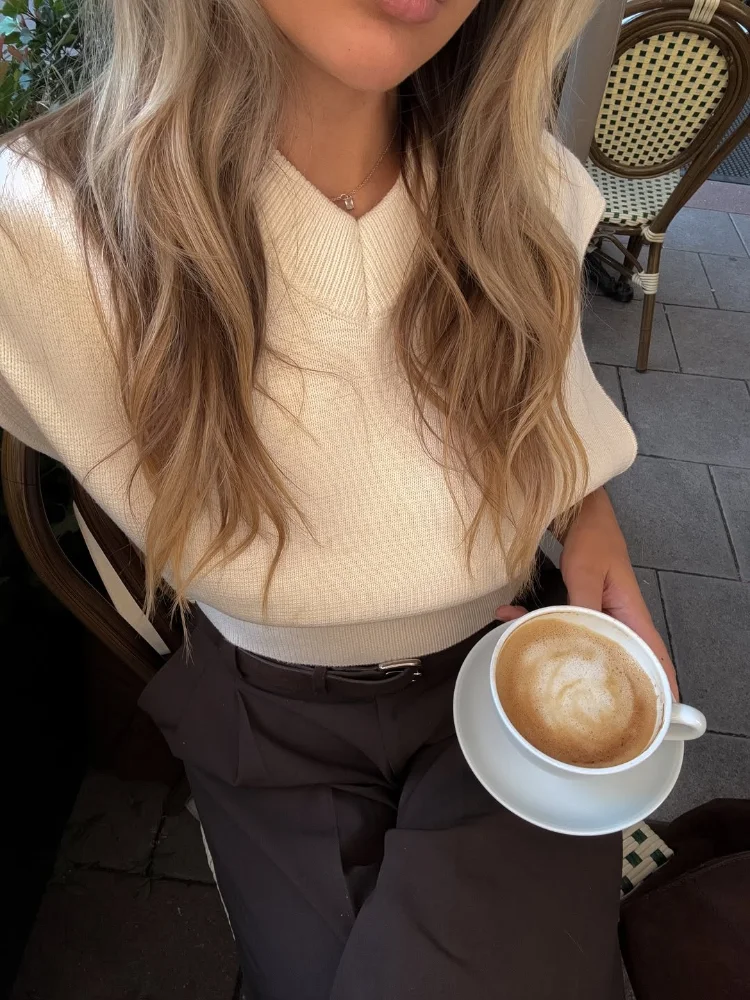 

Женский повседневный вязаный пуловер, модный белый свитер с v-образным вырезом и короткими рукавами, завязанный на талии, женские повседневные офисные пуловеры