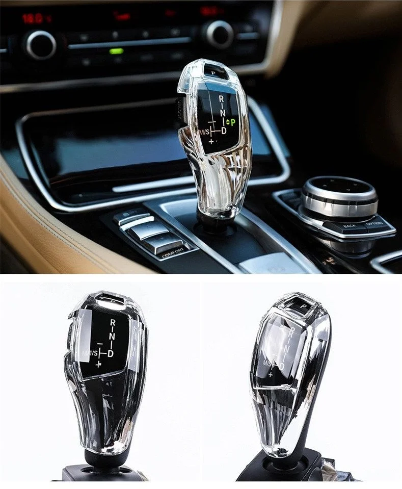 For BMW F30 F36 F20 F10 F31 X3 F25 X5 F15 F32 F34 F22 LHD Crystal Gear Shift Knob Protect Cover Trim Interior Accessries