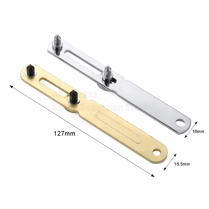 Watch Back Case Opener Tool Adjustable Press Closer Remover Repair Watchmaker Tool Repair Tool Two Claws Metal Opener Kit