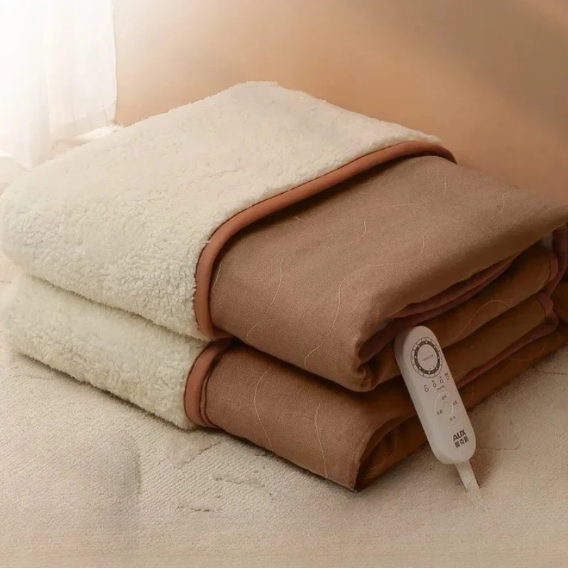 

Winter Portable Electric Blanket Cable Japan Queen Beds Heated Electric Blanket Warm Single Manta Electrica Home Furniture