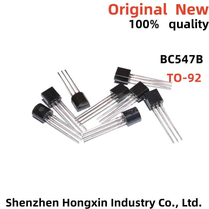 

50Piece 100% BC547B TO-92 N-Channel TO92 BC547 Enhancement Mode Field Effect Transistor New