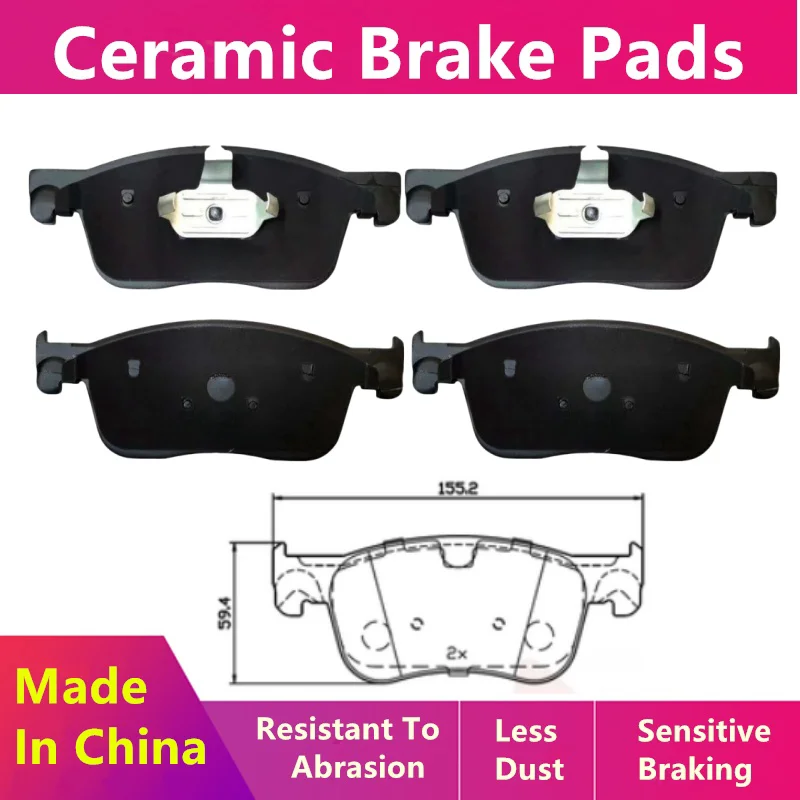 Front brake pads - 16013 Citroen C4 Picasso Grand BERLINGO/Auto Parts 1609898380 1647853080 1647873580 1678168580