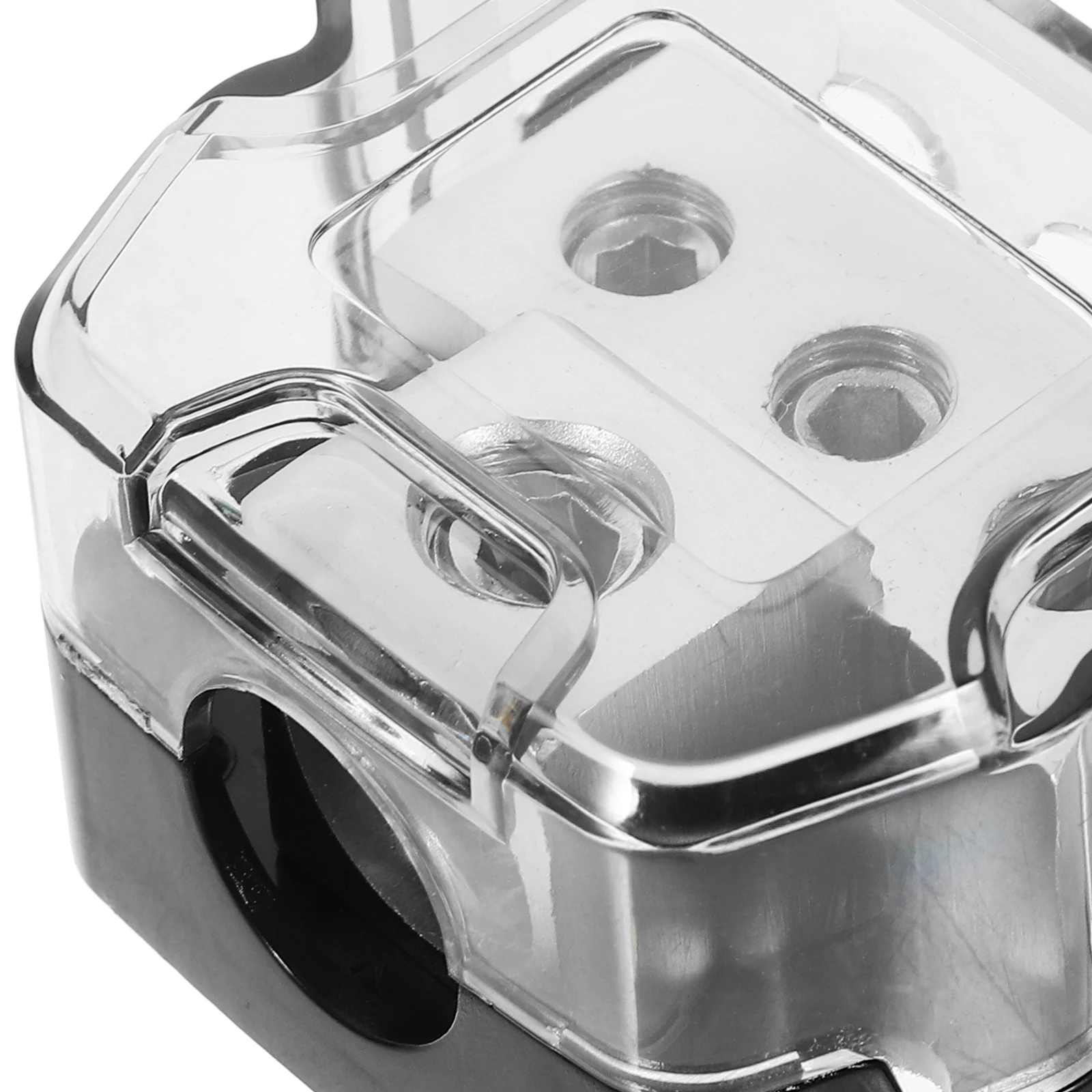

Power Distribution Block Car Audio Compact Sturdy Splitter for Amp Systems Trucks Boats Multi Socket Outlets Ground Distributor