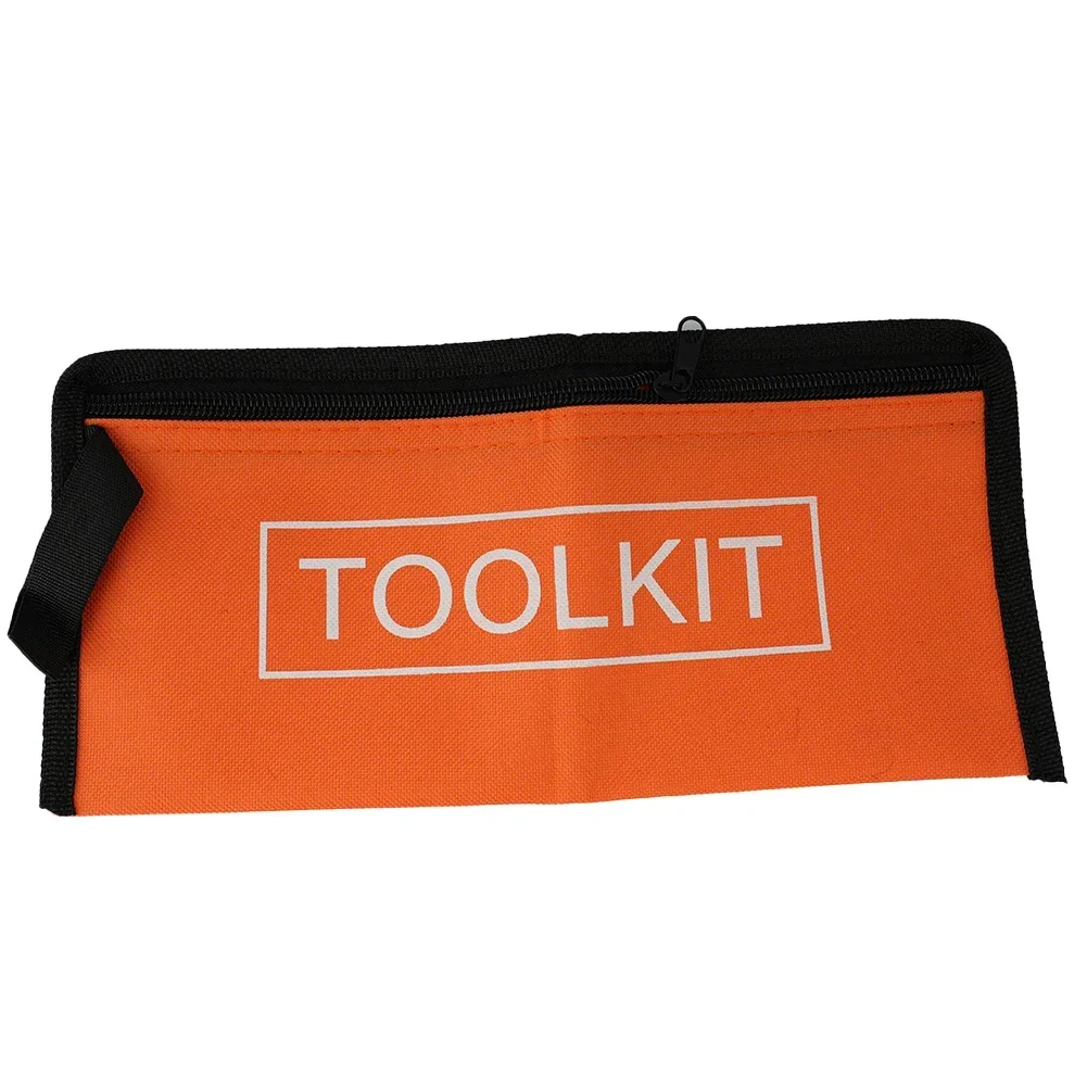 1pc Hand Tool Bag Small Screws Nails Drill Bit Metal Parts Tools Bag Waterproof Oxford Cloth Canvas Instrument Case Organizer