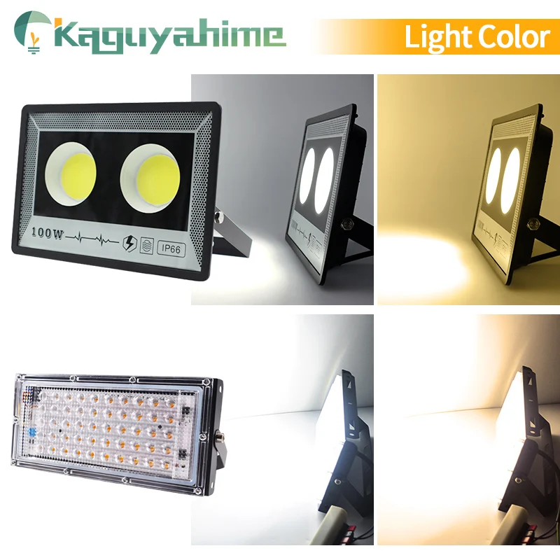 Imagem -05 - Holofote Led à Prova Dágua Luz Refletora Lâmpada ao ar Livre Holofote 300w 200w 100w 50w 220v Kps-ip65