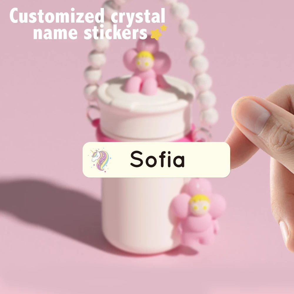 

Custom Name Stickers, Personalized School Supply Labels, Cute Cartoon Icons, Back to School Essentials