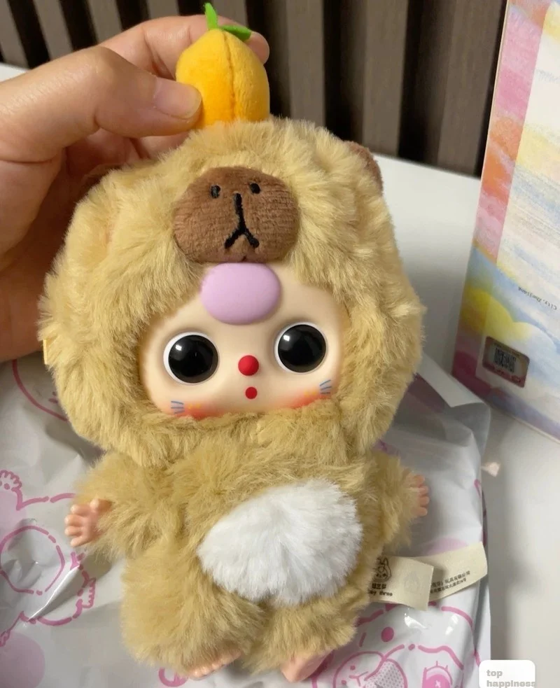 

Baby Three Piggy Girl слепая коробка брелок мини-фигурка Коллекционная игрушка подвесной орнамент подарок на день рождения