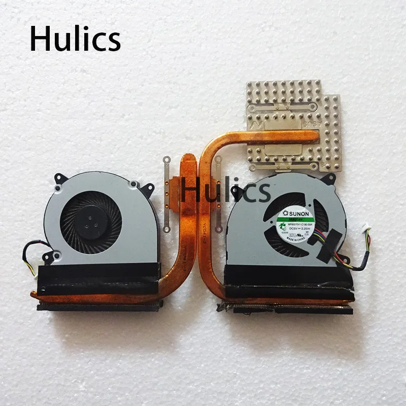 

Hulics Used CPU COOLING FAN FOR ASUS N550 N550J N550JA N550JK N550JV N750 N750J N750JV N750JK G550J G550JK N550L Heatsink