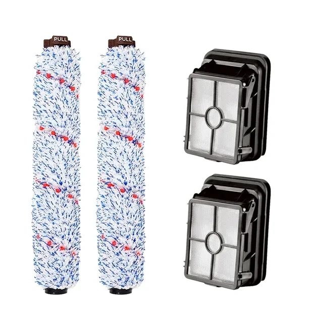 فرشاة الأسطوانة الرئيسية فلتر Hepa لاستبدال Bissell Crosswave 1866 1785 2052 1713 2225 المكانس الرطبة والجافة إكسسوارات قطع غيار
