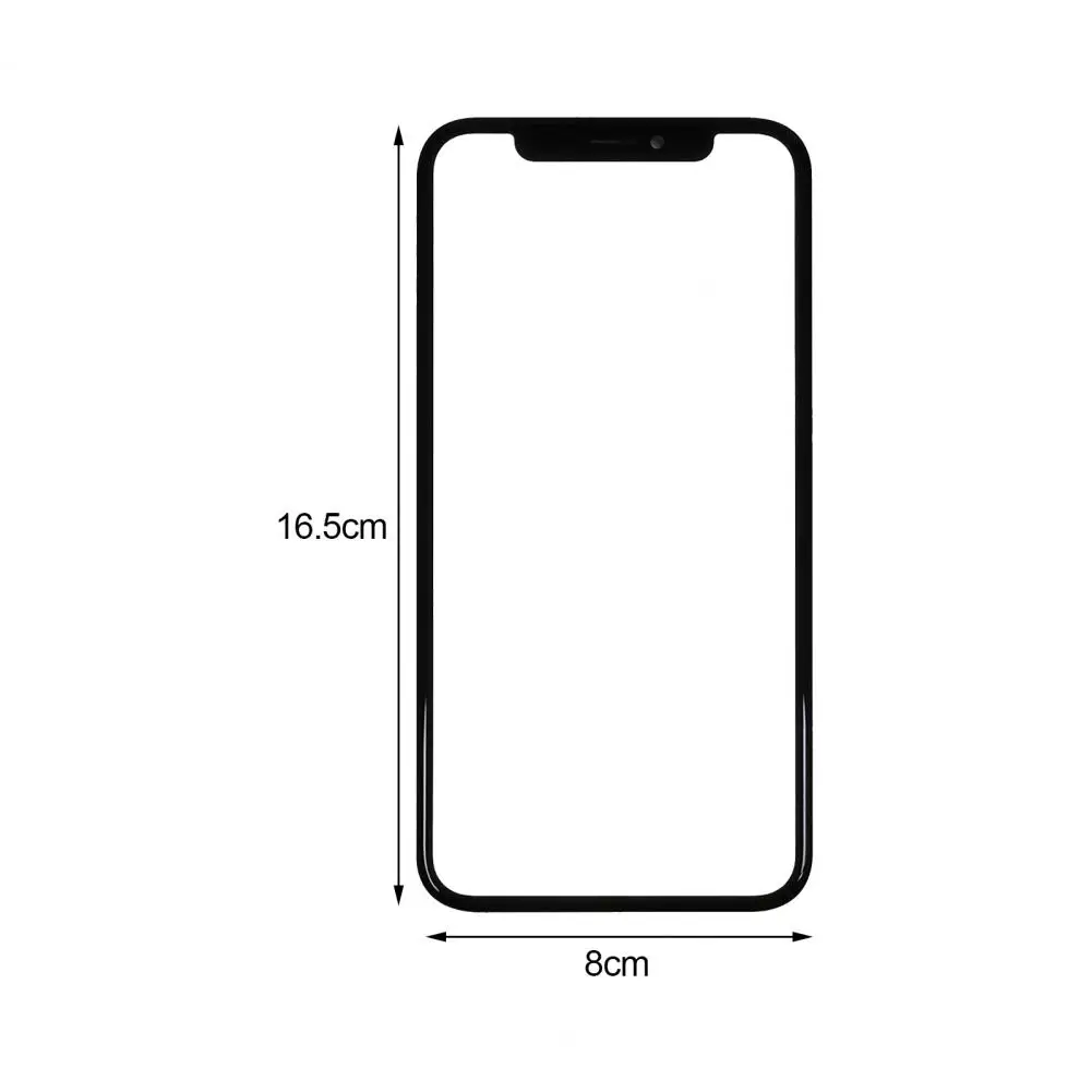 Front Glass Screen Durable Screen Outer Glass Lens Replacement Repair Kit For IPhone X/XR/XS/XS Max/11/12/13 Pro Max