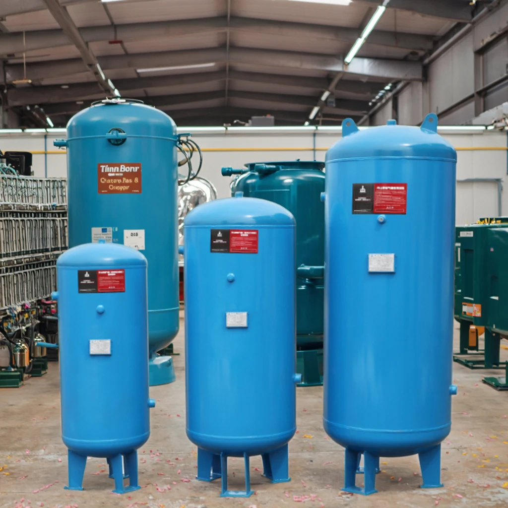 High Quality  300L 8bar air Receiver tank  Used for air Compressor with tank