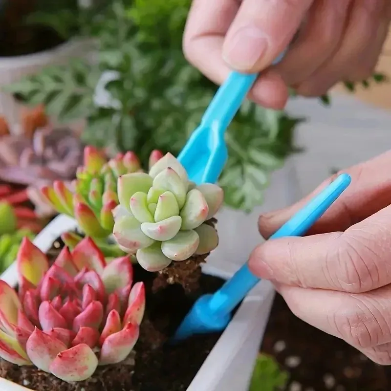 5pcs/set plastic durable bucket shovel potted cultivation cylinder meatplant soil shovel garden tools mini garden planting tool