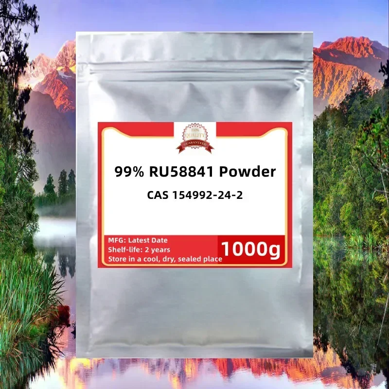 50-1000g 99% RU58841 Powder,Helps Hair Grow Prevent Hair Loss,Free Shipping