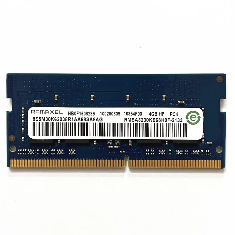 

RAMAXEL DDR4 4GB 2133MHz Laptop Ram SODIMM DDR4 4GB 1RX8 PC4-2133 Memory