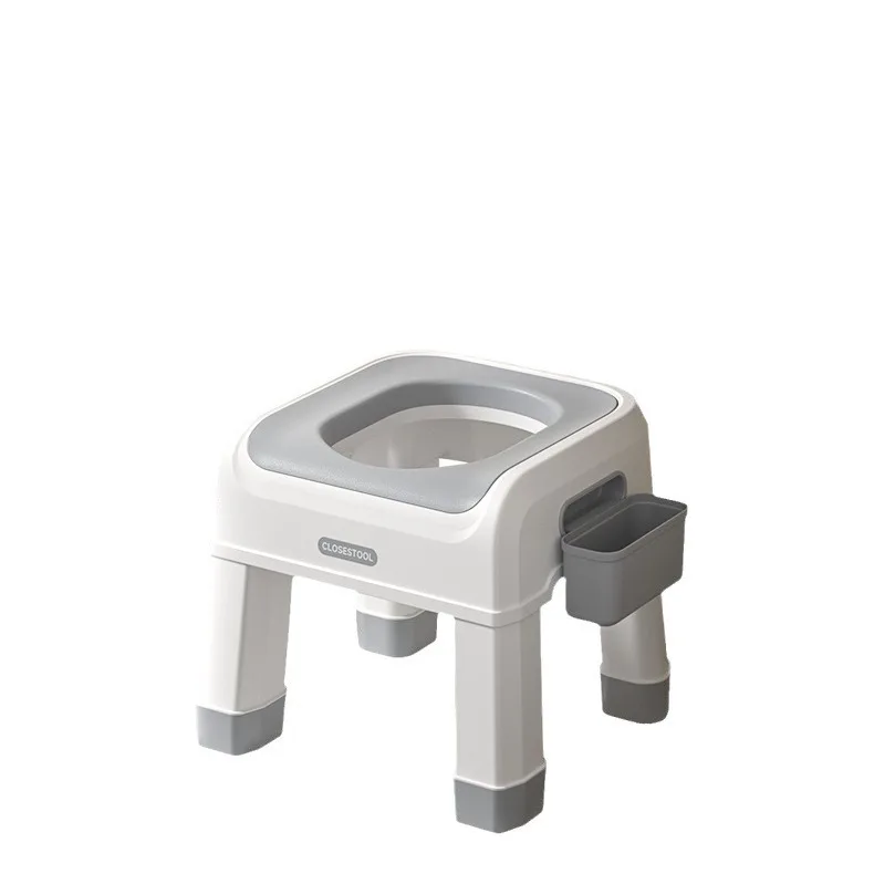 Portable Toilet Stool Thickened PP Non Slip Foot Rest For Elderly Pregnant Women Home Bathroom Squat Aid