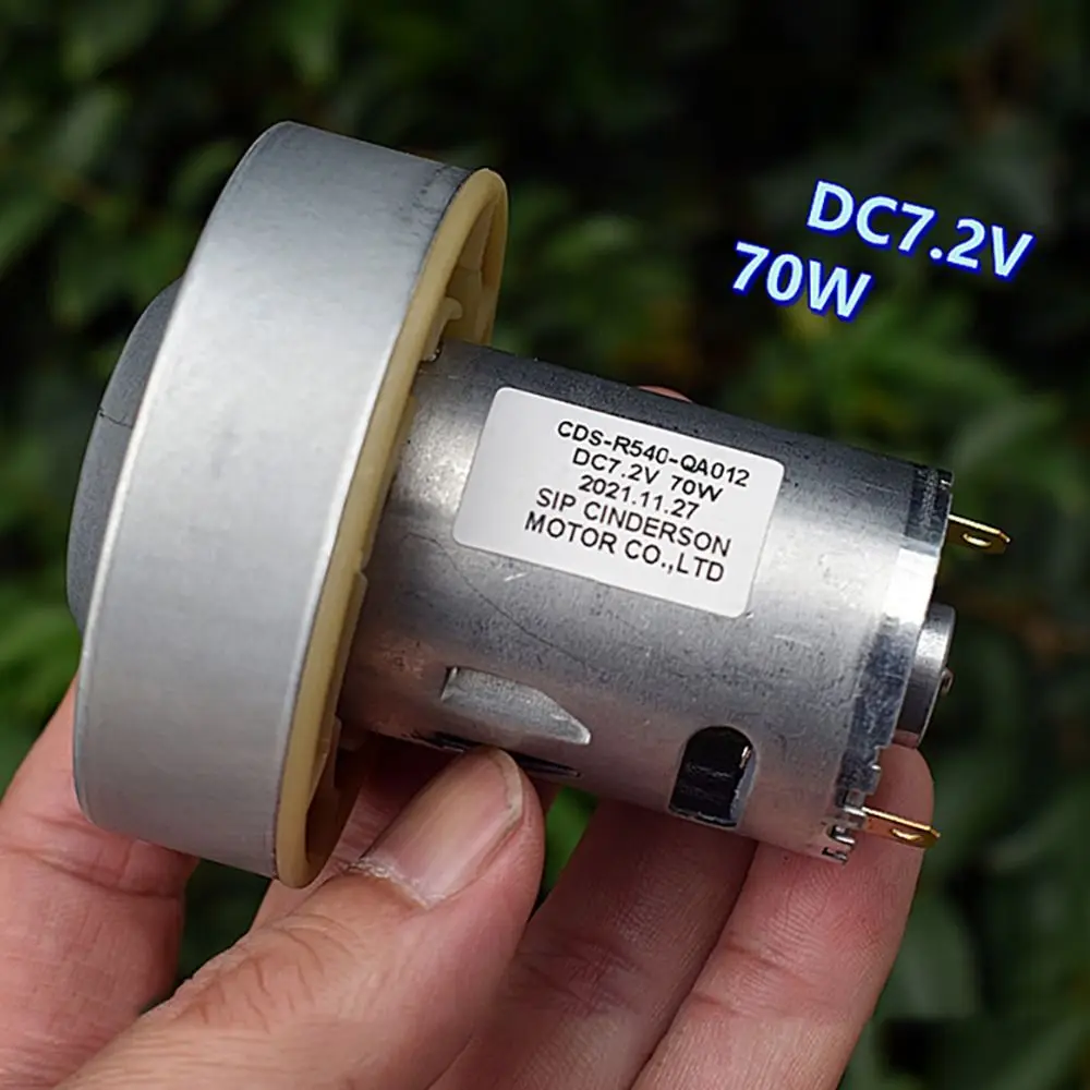 DC 21.6V 120W bezszczotkowy silnik szybki elektryczny ostrze silnik wentylatora urządzenie do czyszczenia domu RS-545 5.2a odkurzacz Turbo wentylator