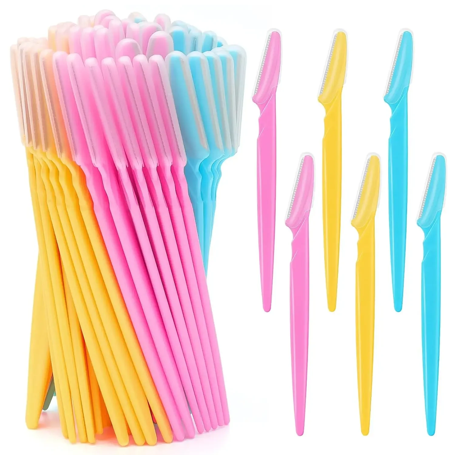 眉毛＆ひげシェイパー - 眉毛とひげを整えるためのフェイシャルグルーミングツール。男性にも女性にも適しています。