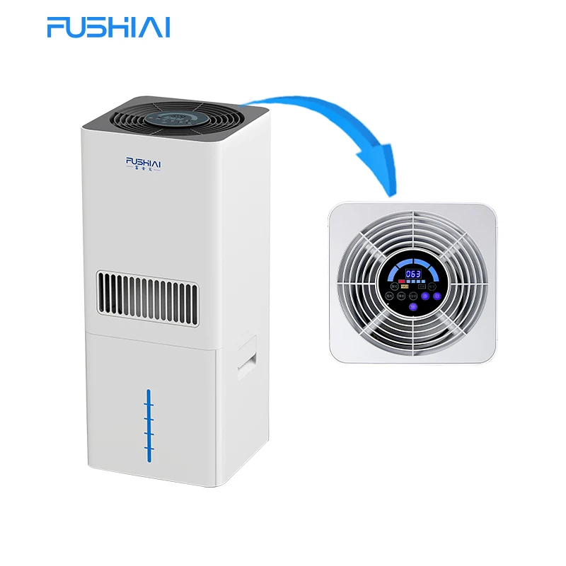 FUSHIAI-purificador de aire y agua para oficina, purificador de aire iónico, FSA-610, nueva innovación