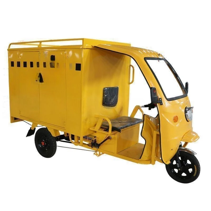 Fully enclosed two-wheel electric vehicle express box semi-enclosed pull delivery electric vehicle tricycle