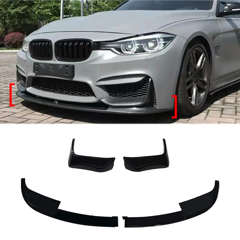 

Front Bumper For 2013-2019 Bmw F30 Modified M3 Front Shovel Front Lip Mp Model 4-section