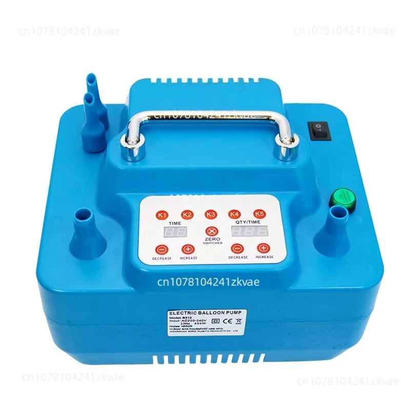 

Foot Switch 800W Electric Balloon Pump With Timer Dual Holes Professional Inflator Memory Function