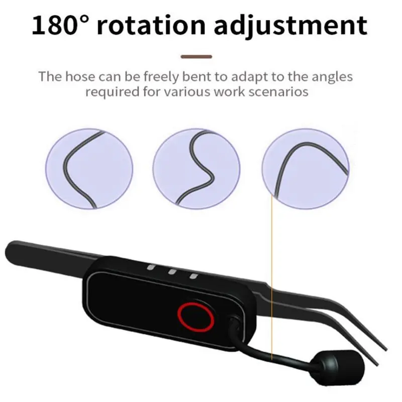 A64K Touch Switch Led Light UV Eyelash Tweezers With Lash Extension Glue Light Fast Curing Lamp EU Plug