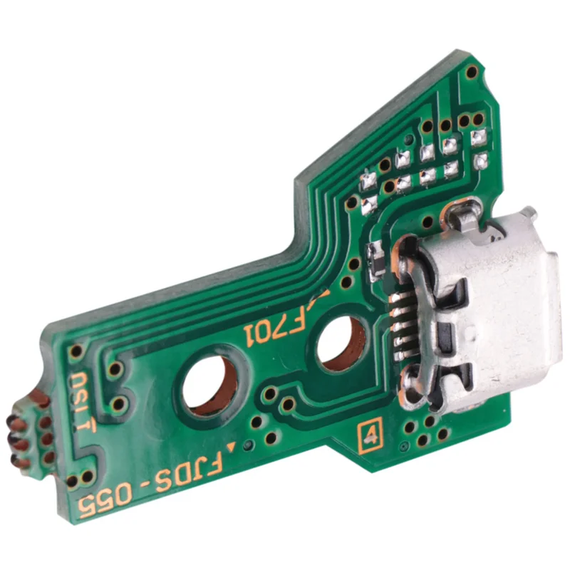 【Laatste kans!】3X USB-oplaadpoortkaart voor JDS-055 Ps4-controller met 12-pins flexkabel