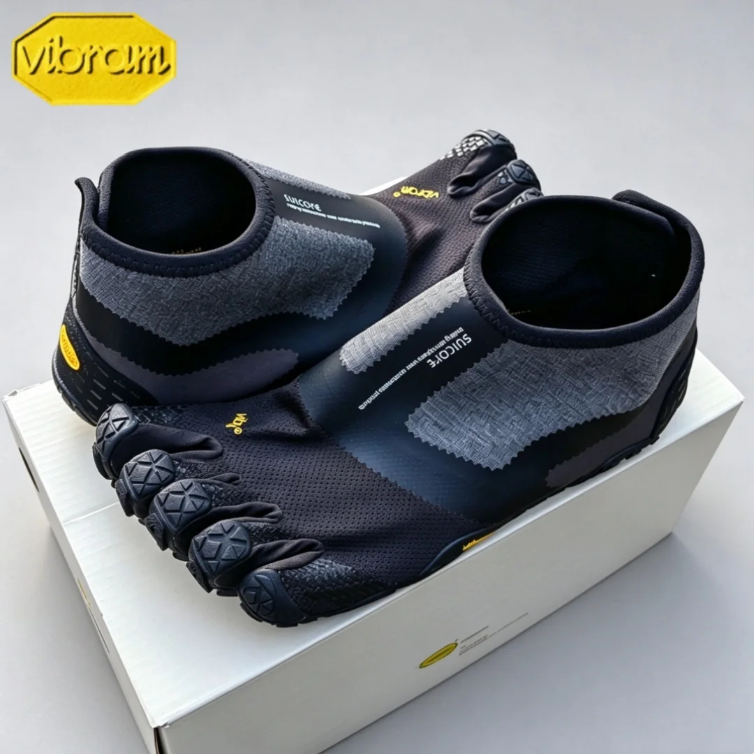 Luxury Brand Vibram FiveFingers Soft-sole Training Shoes Unisex Running Shoes Non‑slip Hiking Shoes Indoor Pilates Yoga Shoes