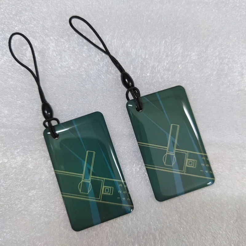 2 PCS 13.56MHZ High Quality PVC Smart IC Door Card