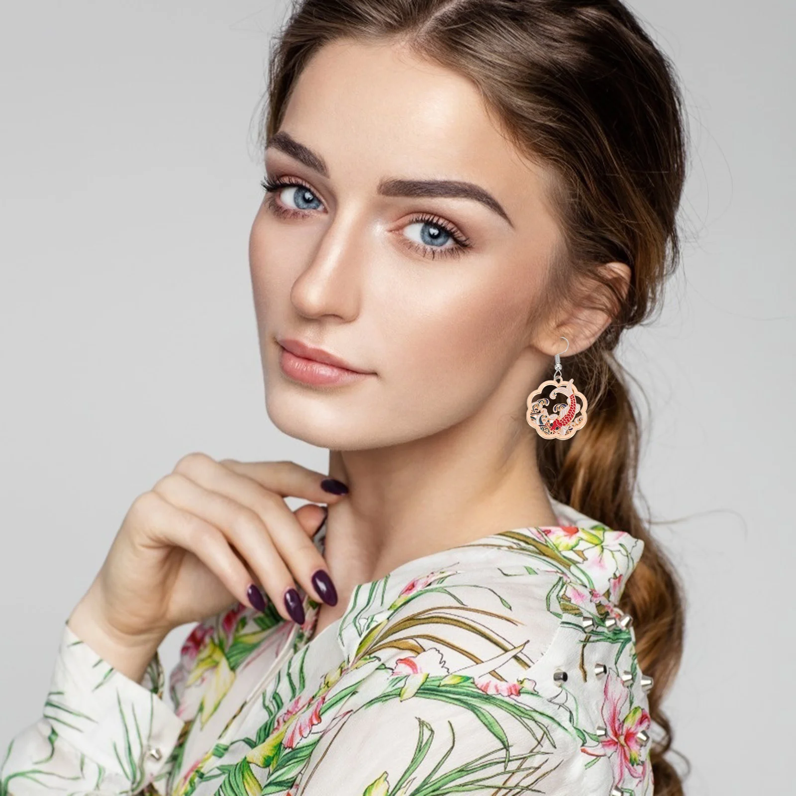 

10Pcs Durable Practical Chinese Design Pendant DIY Jewelry Making Pendants Pendant Charm Jewelry Making Pendants