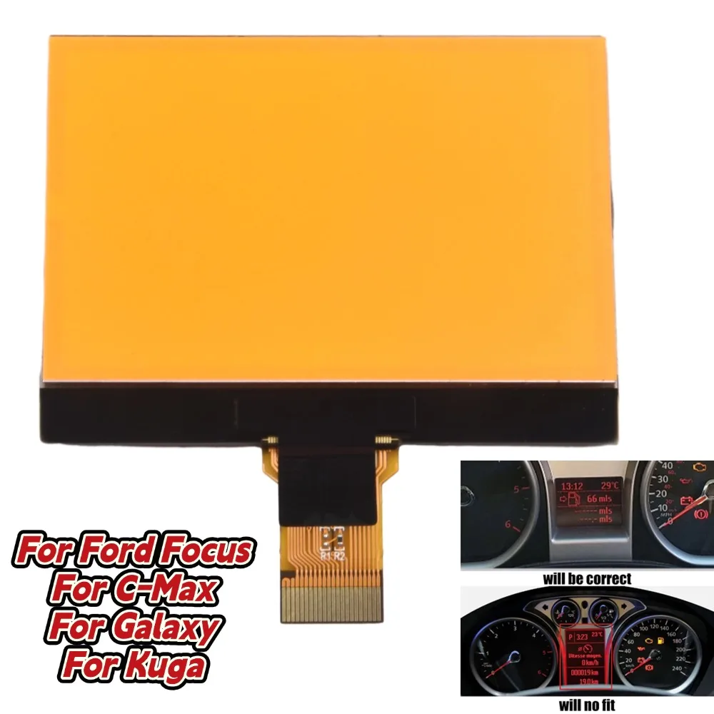 

For Ford ​For Focus Instrument Cluster Dashboad LCD Display Screen For C-Max 2007-2010 For Galaxy 2006-12 For Kuga