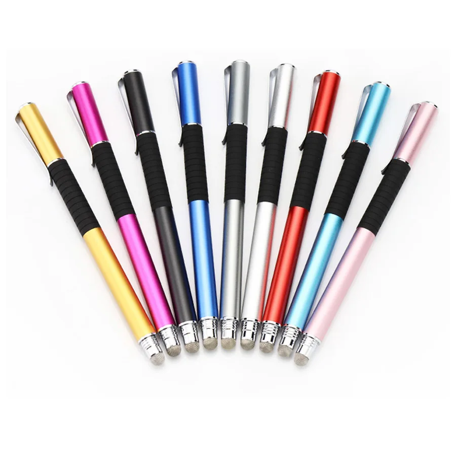 

100pcs/Lot Universal Fiber Stylus Discs Capacitive Pen For All Touch Screen Cell Phones Tablets Laptops