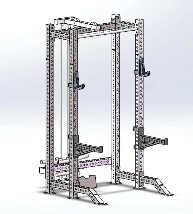 Commercial & Home Use Heavy Squat Rack Unisex Fitness Equipment Power Rack Power Cage for Squats Commercially Used