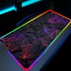 New Arrivals Gamer Mouse Pad Rgb LED Mausepad Speed 250X350 Mouse Mat 900x400 Large Rugs Gaming Accessories Lighting Rubber Mats