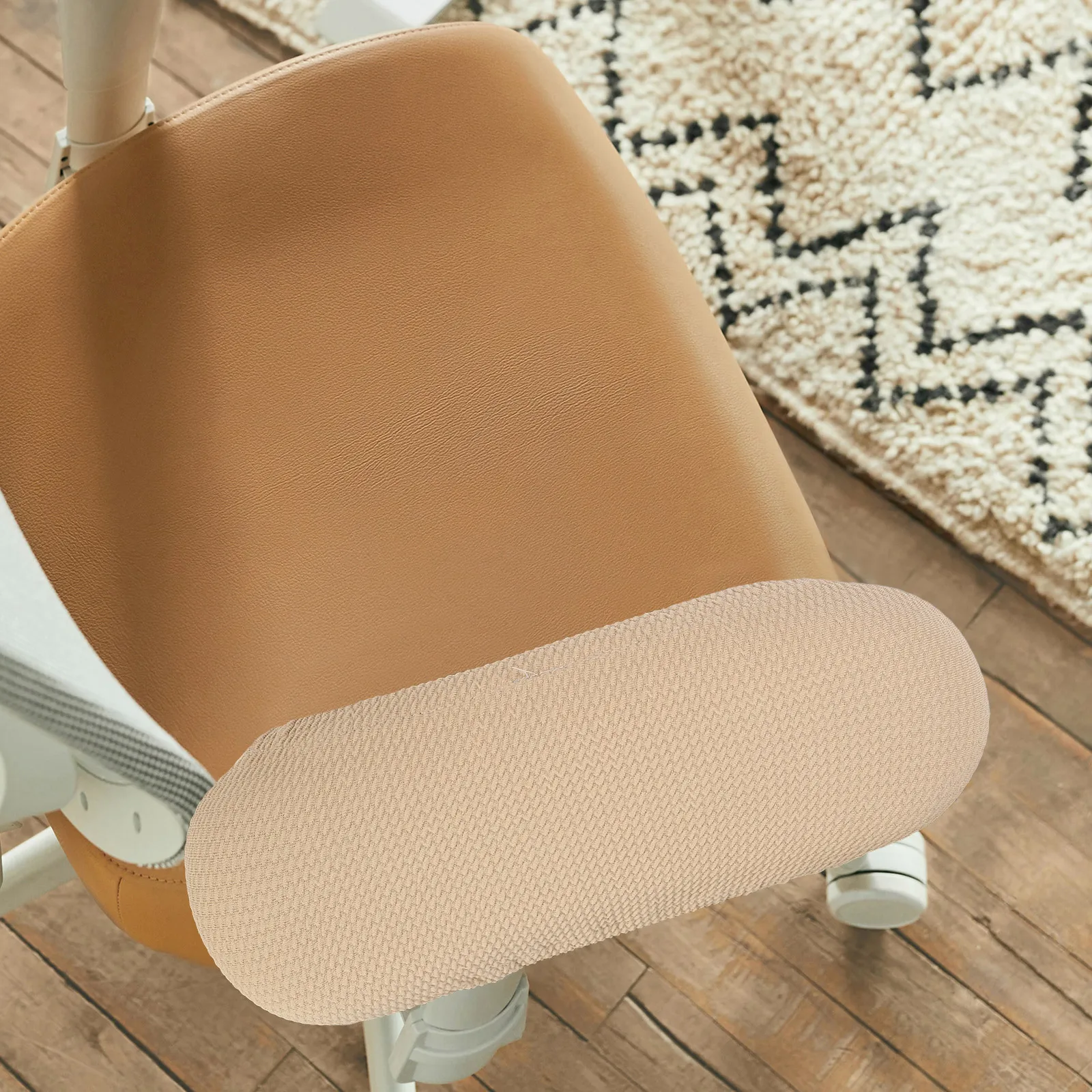 

1Pair Stretchable Elastic Office Chair Armrest Covers Thickened Protector for Computer Chairs Desk Chairs Armrest