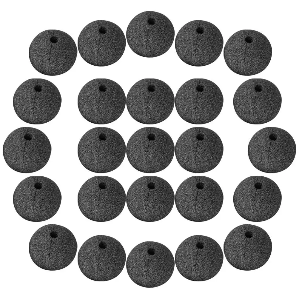 25 Pcs Clown Nose Accessories Carnival Cosplay Plaything Pocket Compact Circus Sponge Decorative Prop