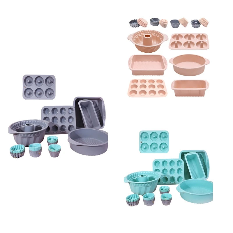 

AS94-Силиконовые формы для выпечки тортов и формы для выпечки Силиконовые чашки для кексов Наборы для выпечки тортов